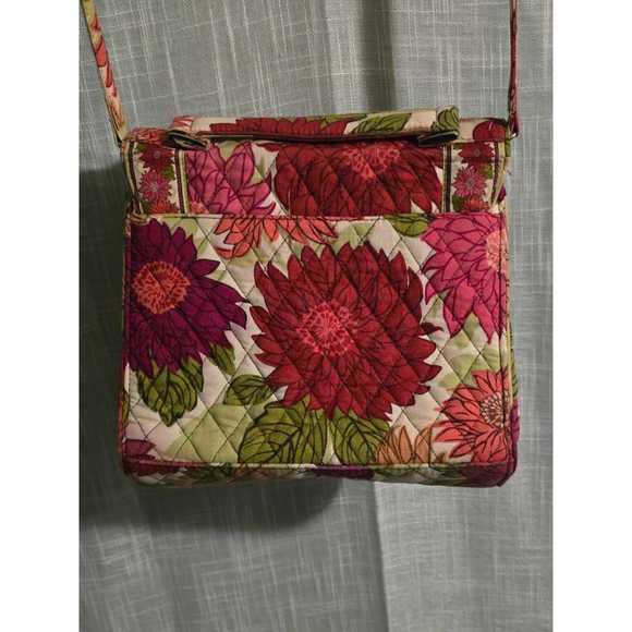 Women's Vera Bradley Floral Hello‎ Dahlia Julia Crossbody Purse - Picture 10 of 10